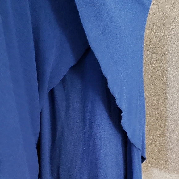 Soft surroundings Aprina Tunic size Medium color blue - Picture 2 of 9
